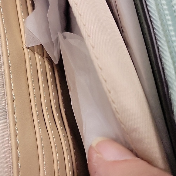 Nine West Mint Green Crossbody Bag Chain Accent Strap New In Box - Picture 6 of 10